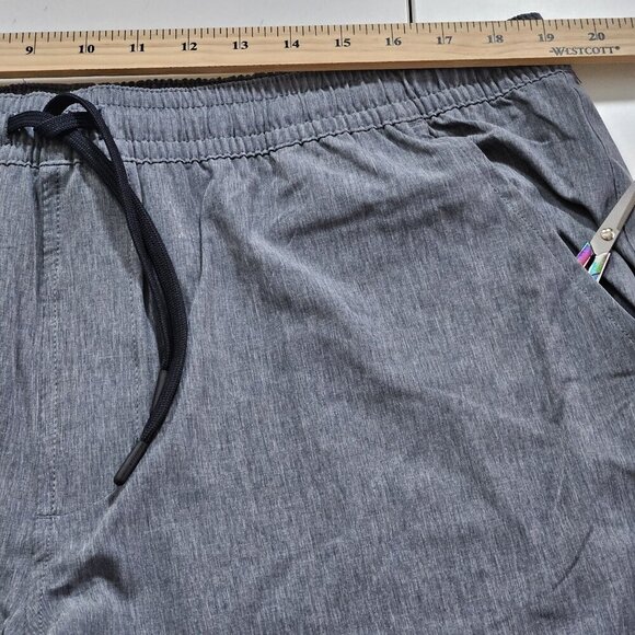 Silver Jeans Ashton Joggers Mens XL Gray Drawstrings Pockets Logo Stretch Active - Picture 5 of 14